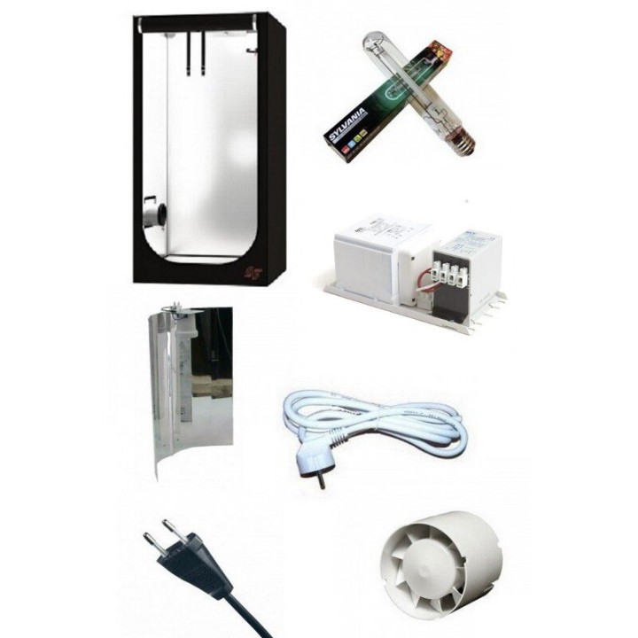 Kit Economic Hydroshoot 100 400W complete tent lighting set | Pack HPS-MH Lamp