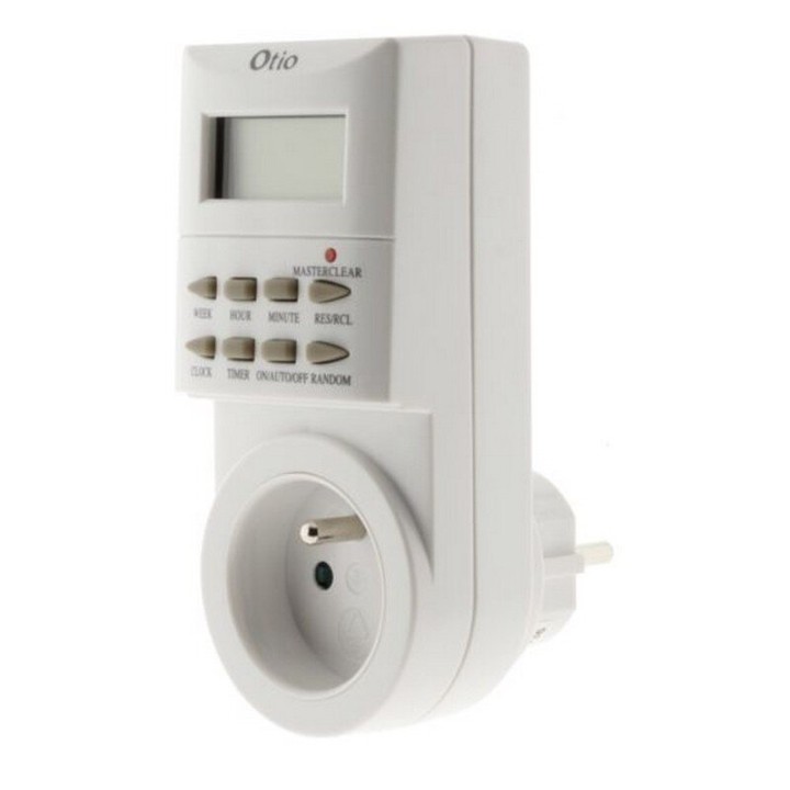 Programmateur Digital Otio prise branchement arrière emballage | Accessoires Electrique