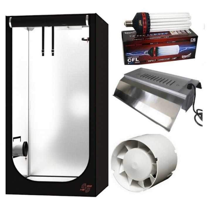 Pack Base Éco 300W Hydro Shoot 100 kit complet Plasmalight | Pack Lampe Économique