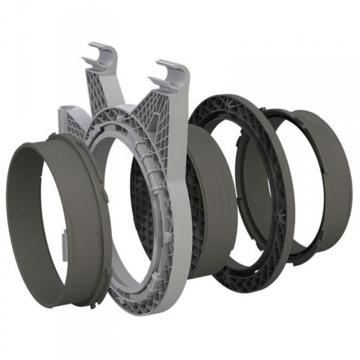 Ducting Flange 150mm détail fixation toile tente culture | Secret Jardin
