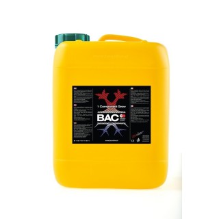 BAC Grow Soil 5l professional size canister front label | BAC