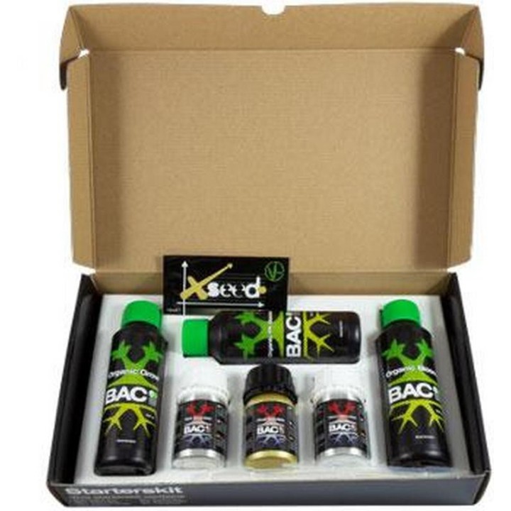 BAC Organic Starterkit Large box set all bottles included | BAC