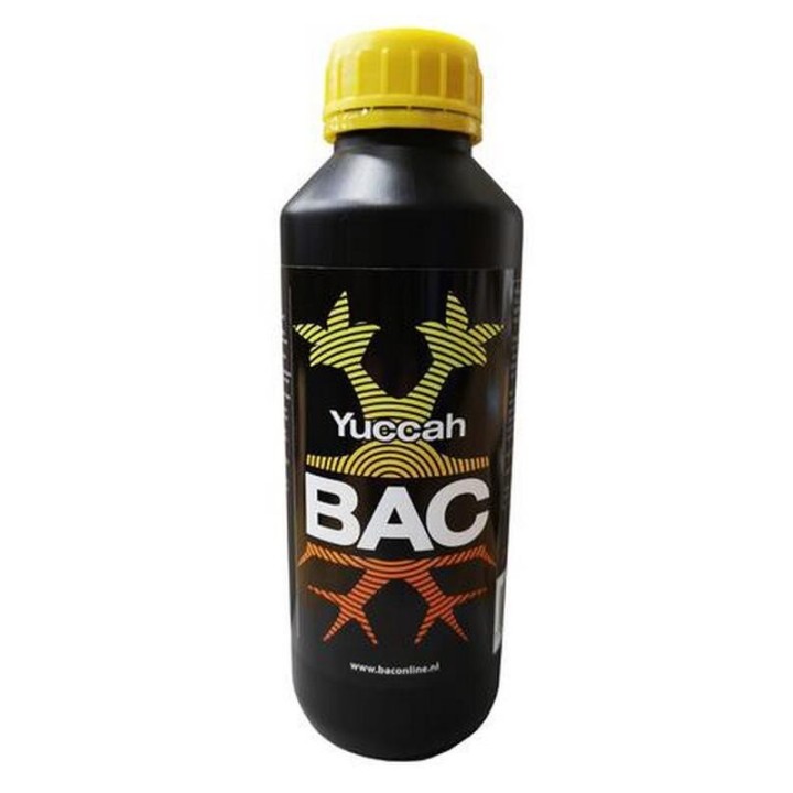BAC Yuccah 250ml wetting agent bottle front label | BAC
