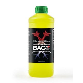 BAC Grow Soil 1l bottle with dosing cap front view | BAC