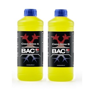 BAC Grow Coco A/B 2x1l twin bottles for coco coir and slabs | BAC