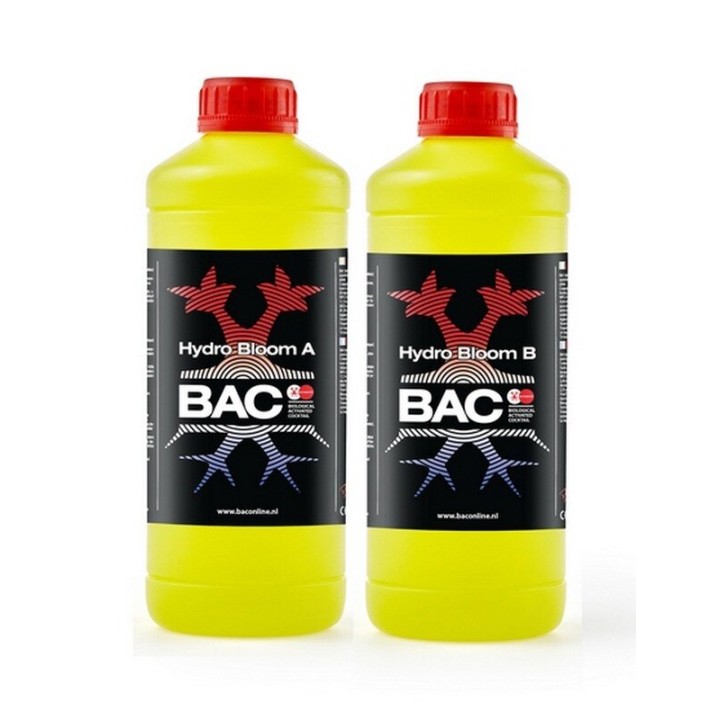 BAC Floraison Hydro A/B 2x1l nutriments cycles vie complets | BAC