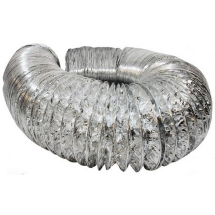 Alu-Dec 152mm 3m flexible aluminium duct roll product photo | Tubes