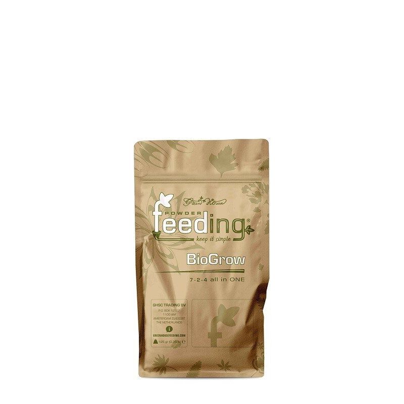 Green House Powder Feeding Bio Grow 125 gr - 1 Green House Powder Feeding Bio Grow 125 gr - 1
