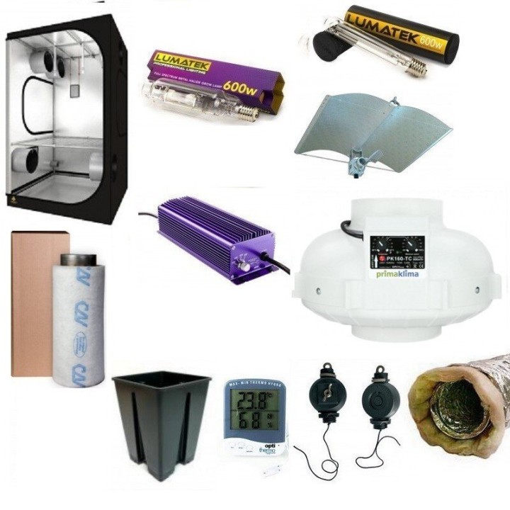 Deluxe Pack Dark Street 120 600W Philips Greenpower complete | Pack HPS-MH
