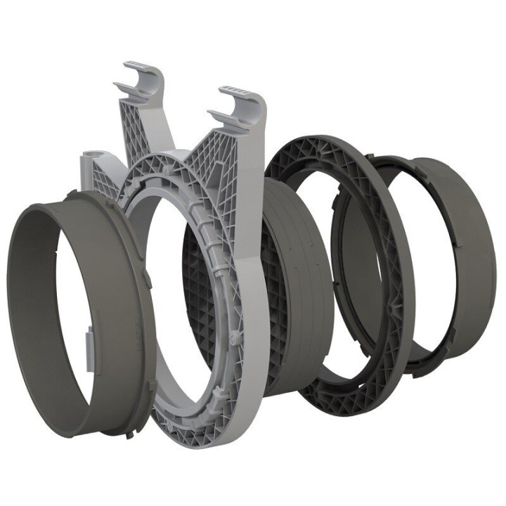 Dark Street 120x60 fermeture éclair portes accès complet | Secret Jardin