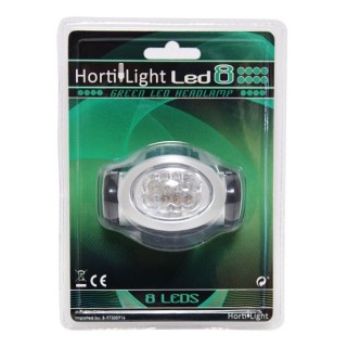Green LED Headlamp Hortilight 3 settings adjustable band | Other