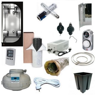 Pack Deluxe Dark Street 90 250W Secret Jardin Superplant complet | Pack Lampe