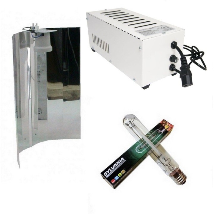 Kit 600W Superplant Sylvania Grolux all components box photo | Lighting Set 600W