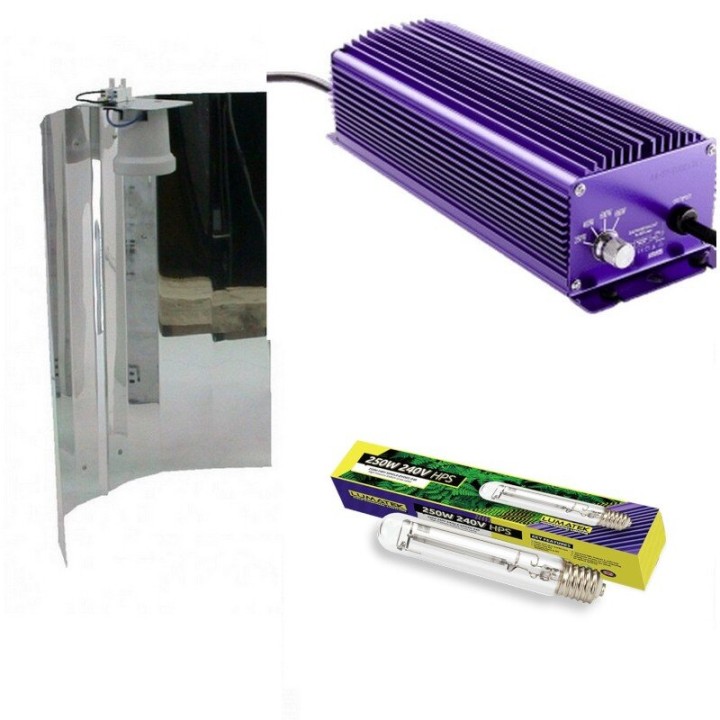 Kit Eclairage 600W Lumatek HPS ballast numérique complet | Kit Eclairage
