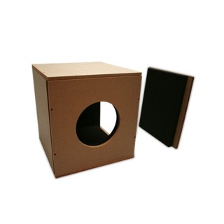 Geluiddempende Box 200mm stilste extractie schuim demping | Geluiddempende Box