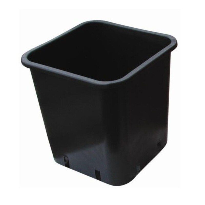 Pot Carré 11l 25 x 25 x 26,5cm - 1 Pot Carré 11l 25 x 25 x 26,5cm - 1