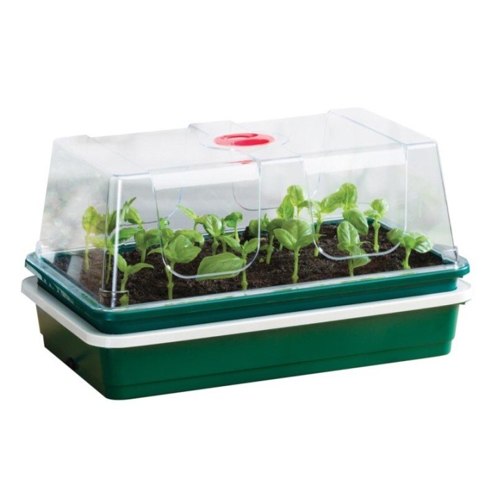 Verwarmde Mini Kas Garland 38.5x24x20 warm milieu zaailingen | Stekjes / Zaaien