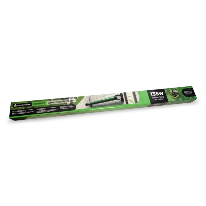 Lighthouse Verwarming 135W verpakking aansluiting veilig detail | Controle Klimaat