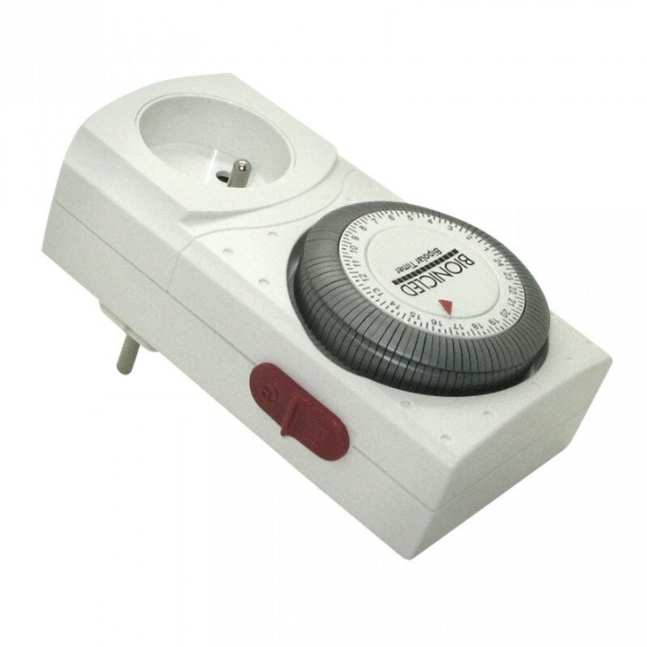 Programmateur BionicLED vue prise murale branchement latéral | Accessoires Electrique