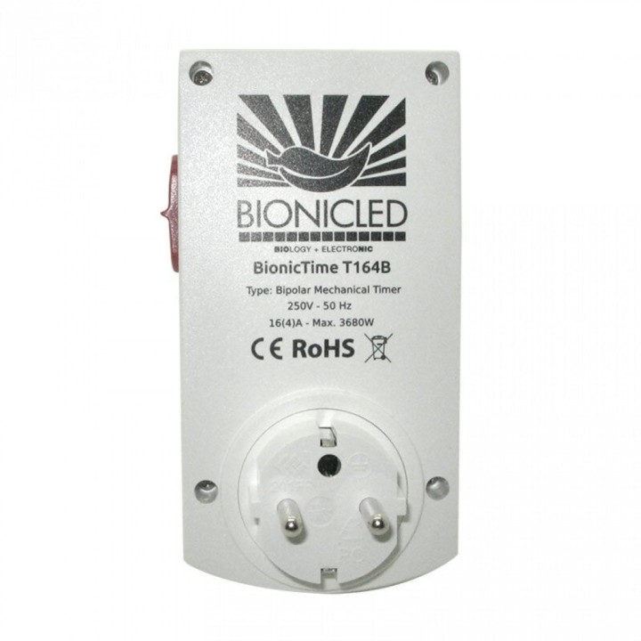BionicLED Timer rear view connector specifications photo | Electricity