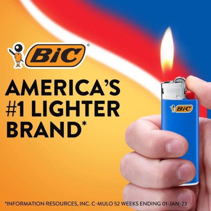 BIC Petit vue dessous base fond identifiant marquage | Briquets BIC