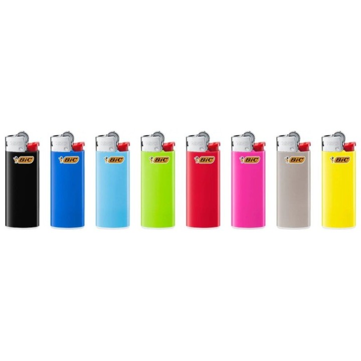 BIC Petit 50 contrôles qualité 2x plus de lumière fiable | Briquets BIC