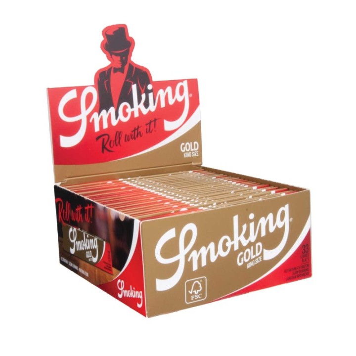 Smoking King Size Gold