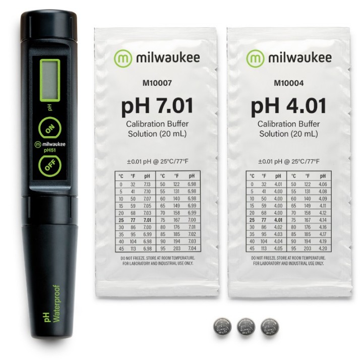 Milwaukee PH51 pH Meter  6 - PH / EC Control