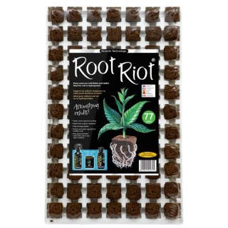 Root Riot 77 organische blokjes sponsachtig stekken kieming | Stekjes / Zaaien