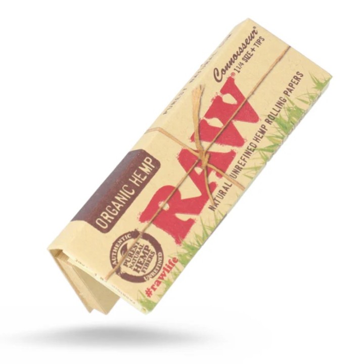 RAW Organic Hemp Kingsize Connoisseur + Tips - 1