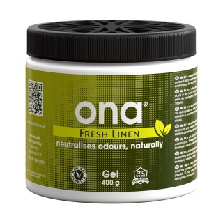 Ona Gel Fresh Linnen 400 g  1 - ONA Neutraliseur d'Odeur