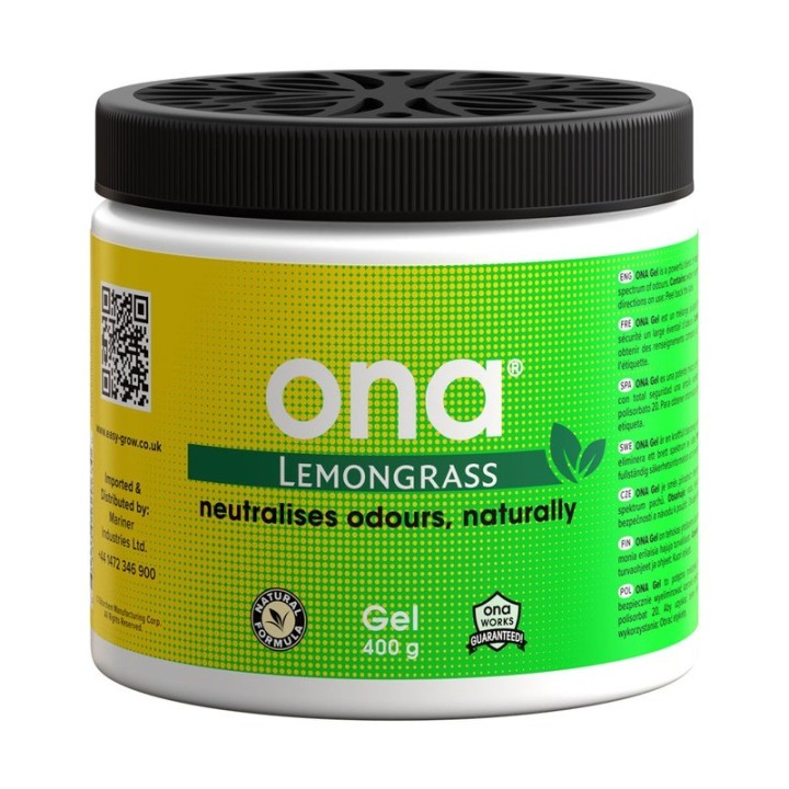 Ona Gel Lemongrass 400 g  1 - ONA Odor Neutralizer