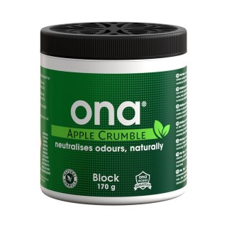 Ona Block Apple Crumble 170 g  1 - ONA Geurneutralisator