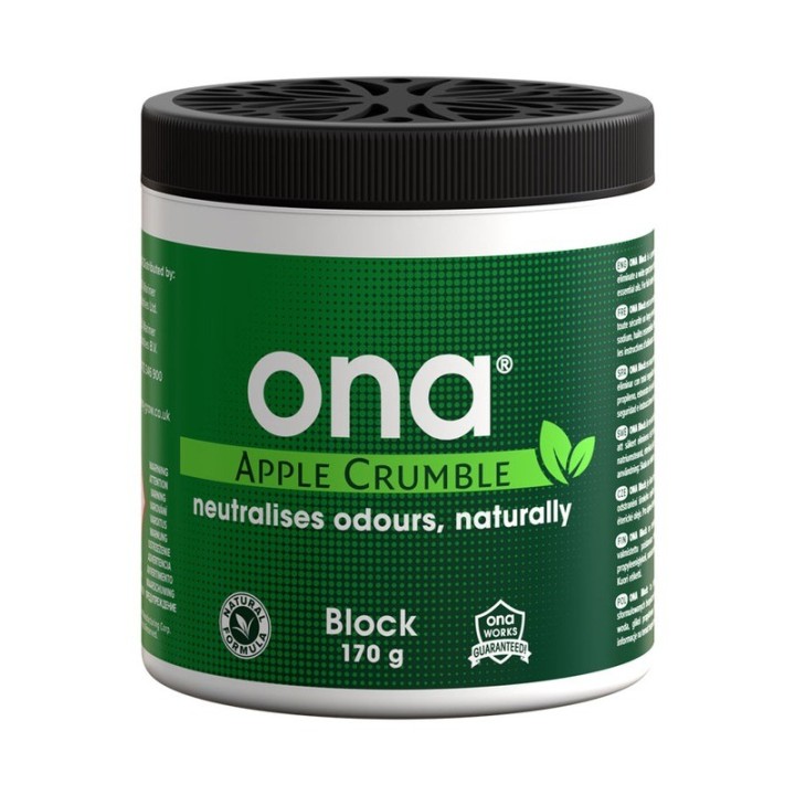 Ona Block Apple Crumble 170 g  1 - ONA Geurneutralisator