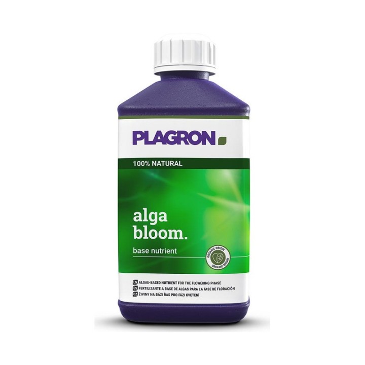 Plagron Alga Bloom 0.5l organic algae bloom feed bottle front | Plagron