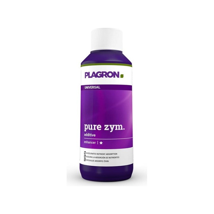 Plagron Pure Zym 0.1l natural enzymes substrate sample bottle | Plagron