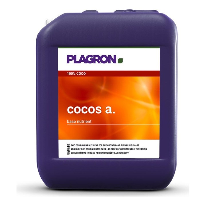 Plagron Cocos A+B 2x10l packaging label large format detail | Plagron