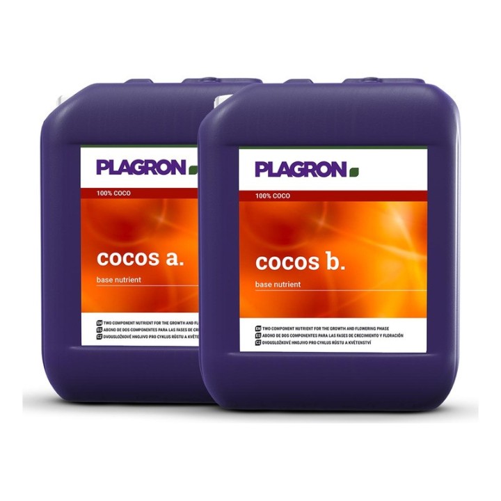 Plagron Cocos A+B 2x10l large professional twin canisters | Plagron