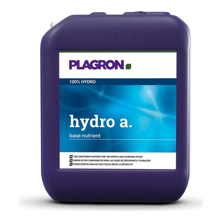 Plagron Hydro A+B 2x5l packaging label dosage professional | Plagron