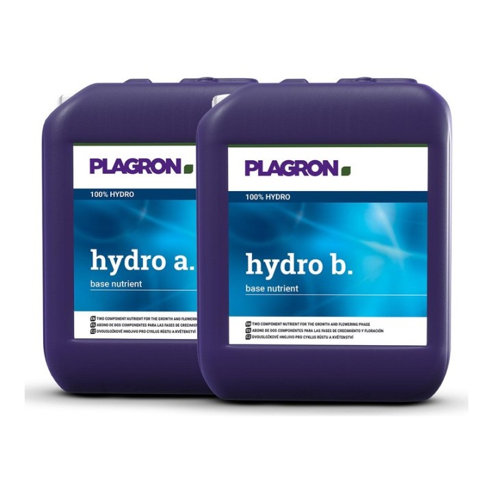 Plagron Hydro A+B 2x5l professional twin canisters product | Plagron