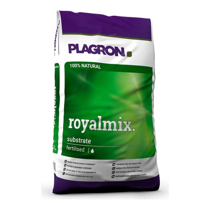 Plagron Royal-Mix 50l premium pre-fertilised rich soil bag | Mediums