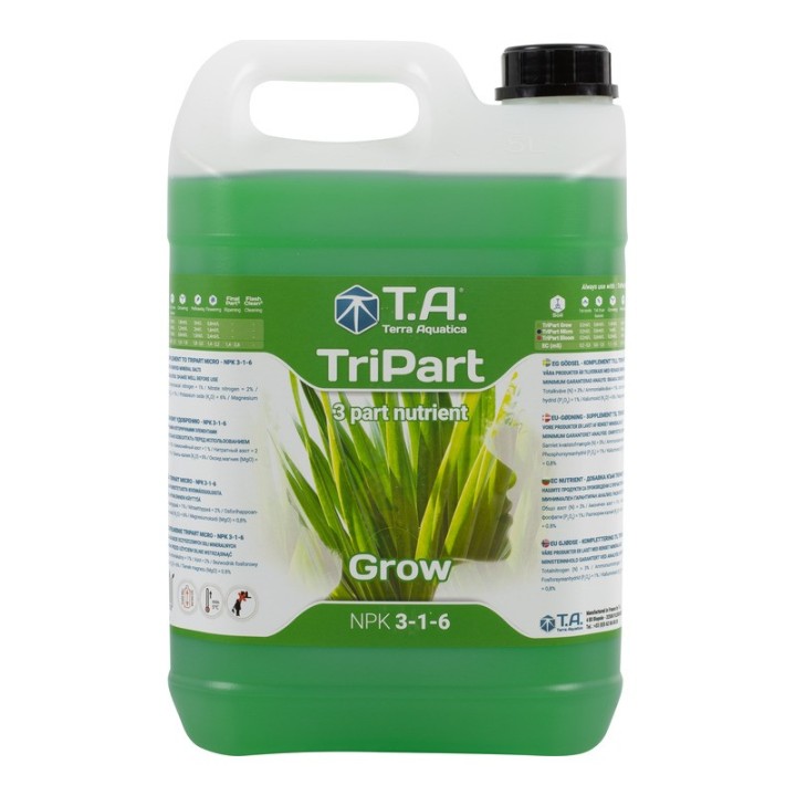 Terra Aquatica FloraGro 5l bulk jug professional vegetative nutrient supply | Terra Aquatica