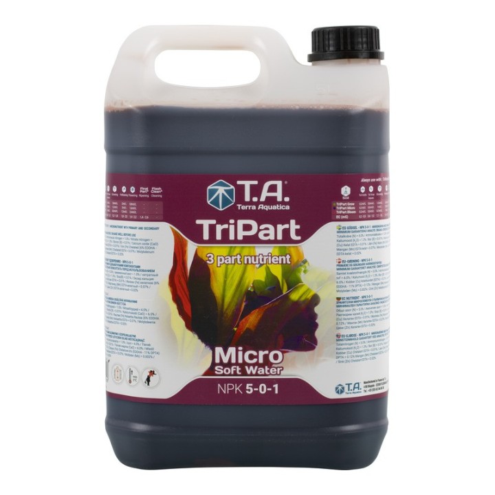 Terra Aquatica FloraMicro Soft Water 5l  2 - Terra Aquatica