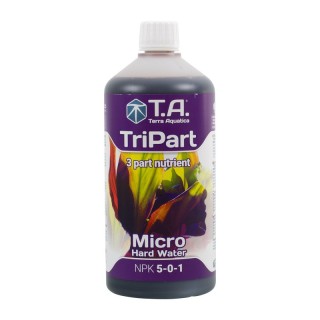 Terra Aquatica FloraMicro Hard Water 1l formule calibree eau robinet belge | Terra Aquatica
