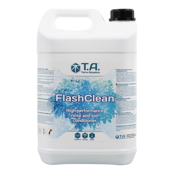 Terra Aquatica FlashClean 5l bidon professionnel entretien substrat irrigation | Terra Aquatica