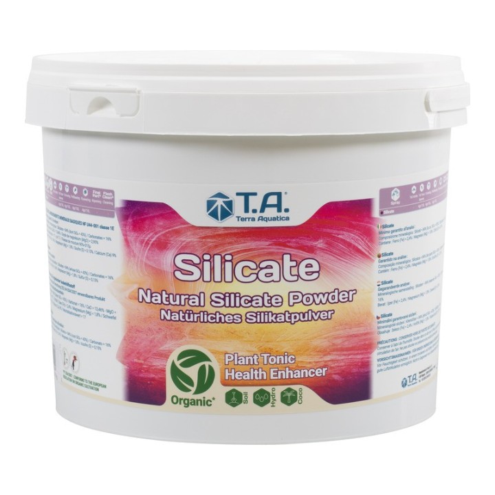 Terra Aquatica Silicate 5l silicium kleipoeder bodemversterker plantweerbaarheid | Terra Aquatica